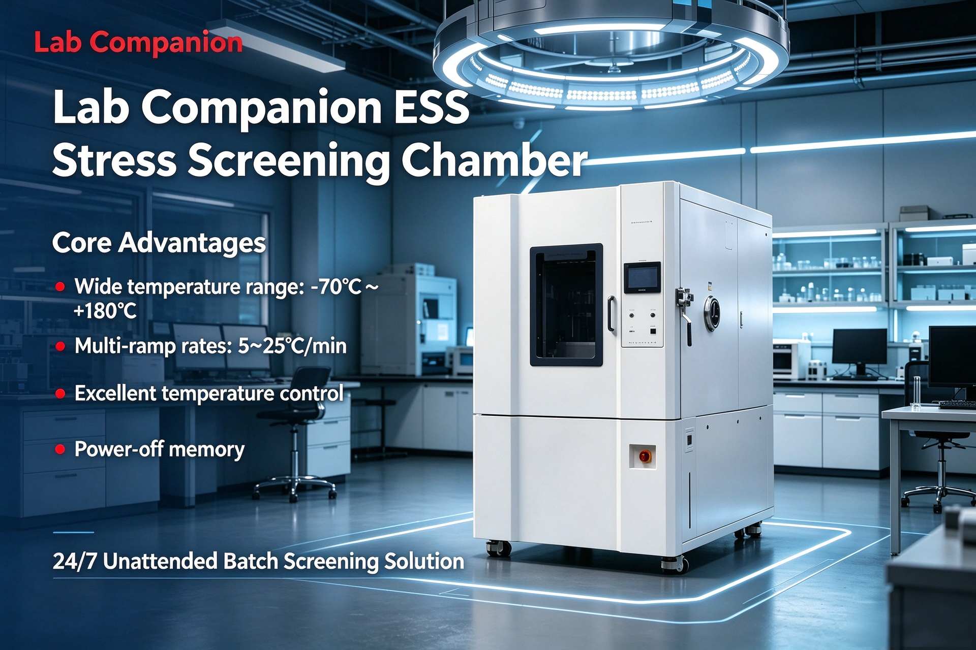 Lab Companion Rapid Thermal Cycle Chamber: Full-Lifecycle Reliability Testing for SSDs from R&D to Mass Production